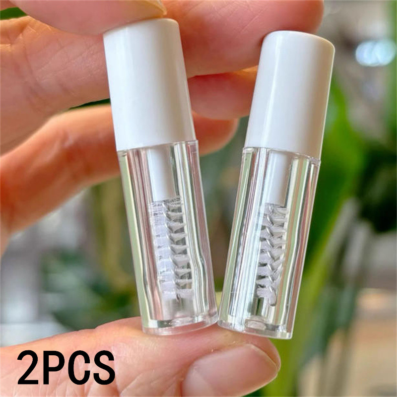 Eyelash Extension Repair - 1/2 個 1.5 ミリリットル防水スタイリングジェルラッシュブラシまつげレインコートマスカラまつげ接着剤まつげエクステンション用尖ったマスカラ