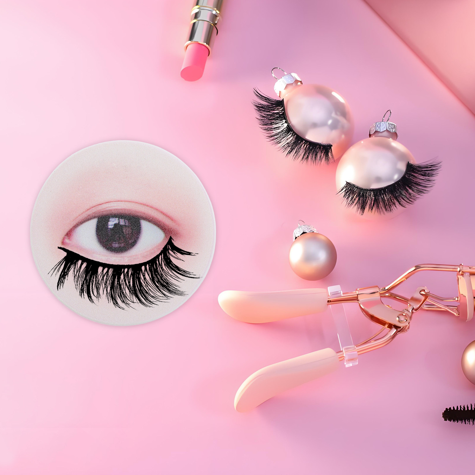 Eyelash Extension Kits - 3個入りまつげエクステ練習ボード ブラック 再利用可能 まつげトレーニングキット サロンディスプレイツール 初心者向け