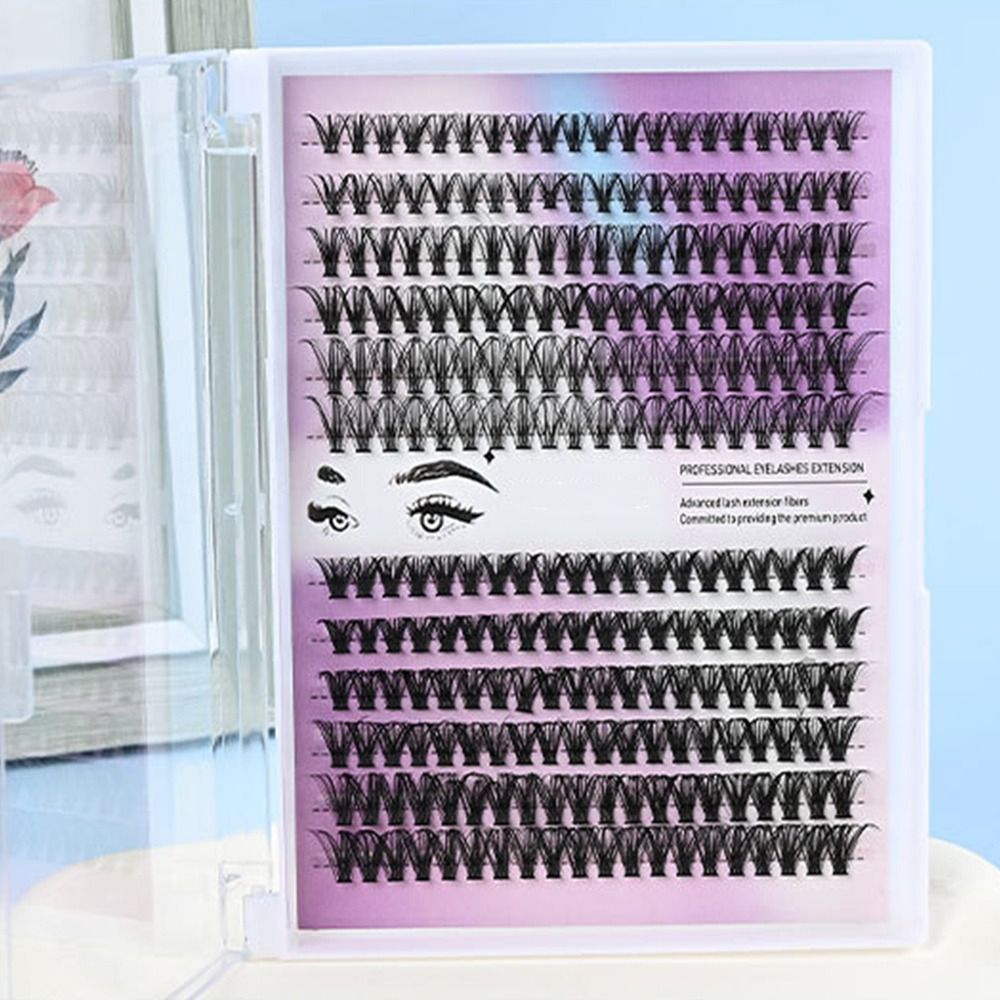 ナチュラルルックつけまつげ　ウィスピー風クラスターデザイン　 - Eyelash Extension Wispy Look のレビューと価格