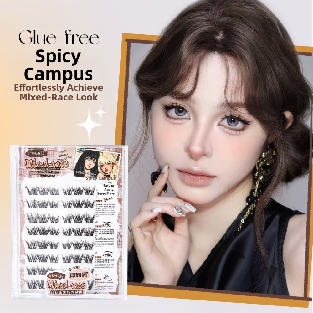 厚い自己粘着式つけまつげ 13MM コミックスタイル DIY - Eyelash Extension No 8 のレビューと価格