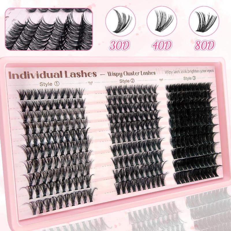 DIYまつげエクステキット スパイク付きまつげエクステンショ - Eyelash Extension Kits のレビューと価格