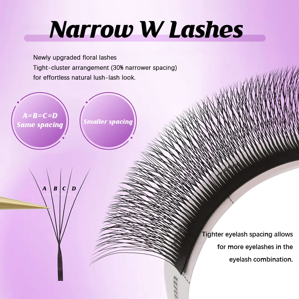 MASSCAKU ナロー3D/4D/5D V字型つけまつげ  - Eyelash Extension Volume Styles のレビューと価格