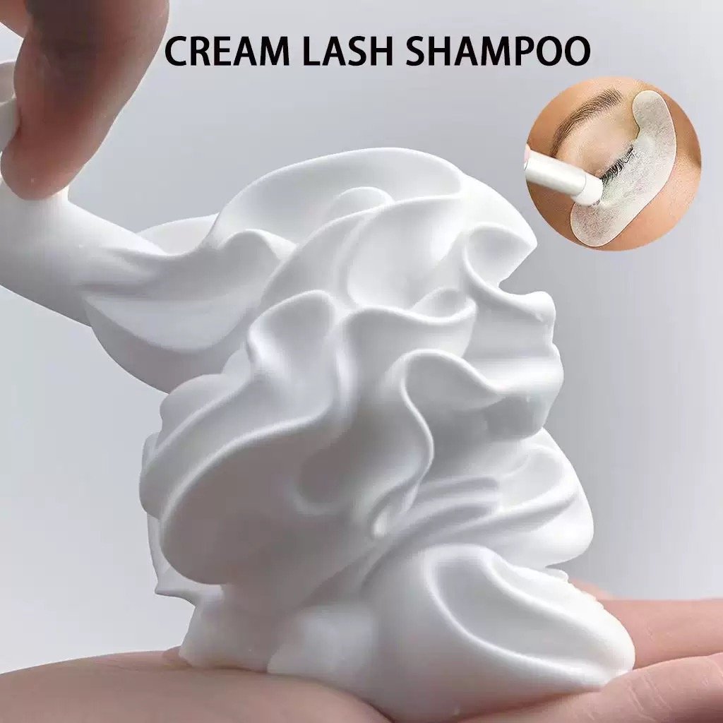 カスタマイズされたホイップラッシュシャンプーピンクフォームク - Eyelash Extension Logo のレビューと価格