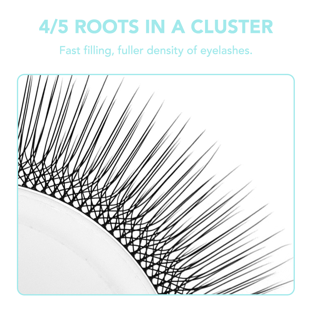 NATUHANA 3D/4D/5D カメリアまつげうっすらボ - Eyelash Extension Wispy Look のレビューと価格