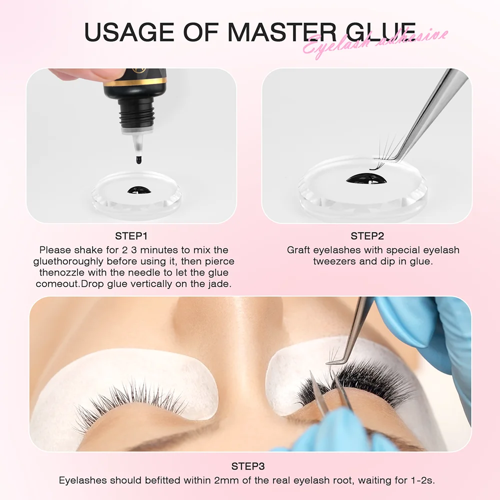 20 個カスタムロゴ 0.1-2 秒個別の速乾性まつげエクス - Eyelash Extension Logo のレビューと価格