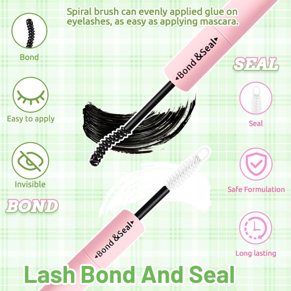ナチュラルルックつけまつげ ボンド＆シール クラスターデザイ - Eyelash Extension Wispy Look のレビューと価格