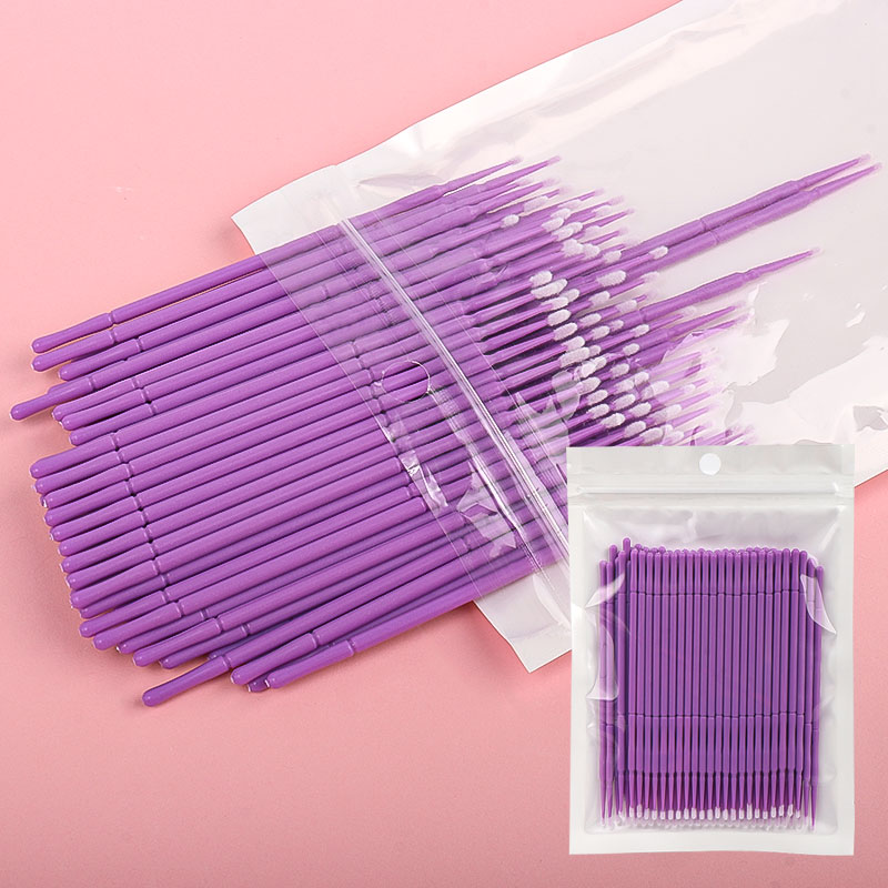 100本入り/袋 竹製まつげエクステ洗浄綿棒 ラッシュリフト - Eyelash Extension Repair のレビューと価格