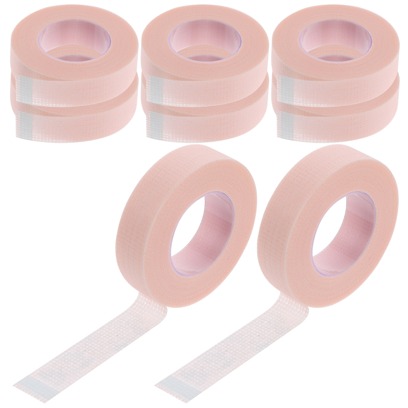 8巻入りまつげエクステテープ 通気性のある生地 肌に優しい  - Eyelash Extension No 8 のレビューと価格