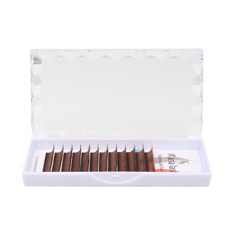 マリアブラウンYY型まつげ カラフルYYタイプまつげエクステ - Eyelash Extension Logo のレビューと価格