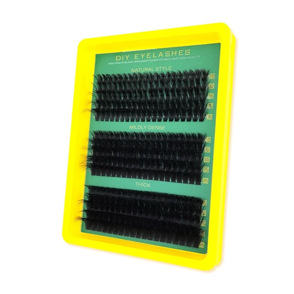 ナチュラルルックつけまつげ ボンド＆シール ウィスピー風 D - Eyelash Extension Wispy Look のレビューと価格
