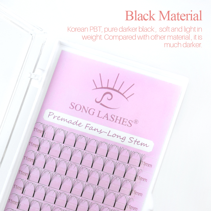 Songling-個々のまつげエクステ,長い根2dから6D, - Eyelash Extension Logo のレビューと価格