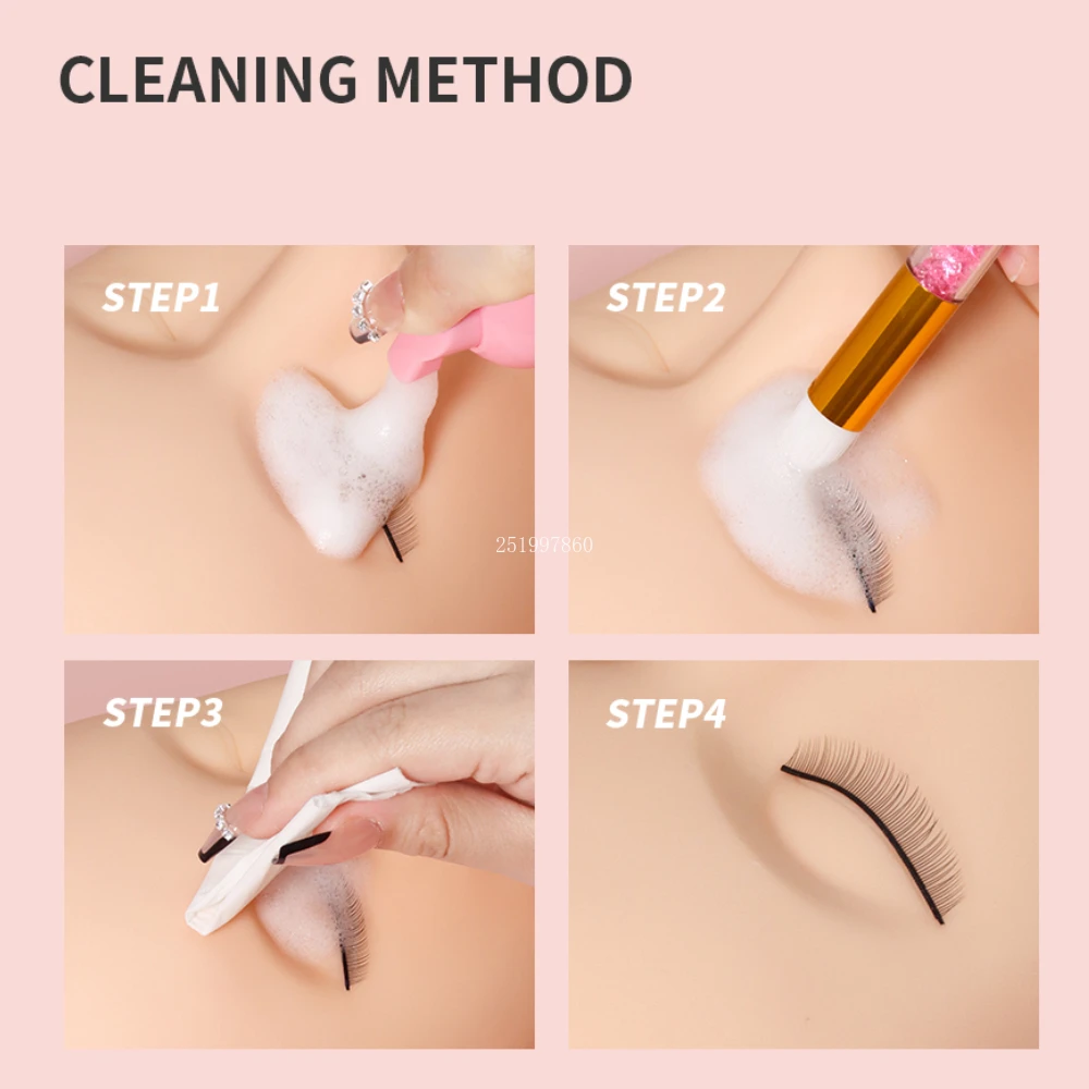 60 ミリリットル詰め替え可能な漏れ防止空のフォームポンプボ - Refill Eyelash Extension のレビューと価格