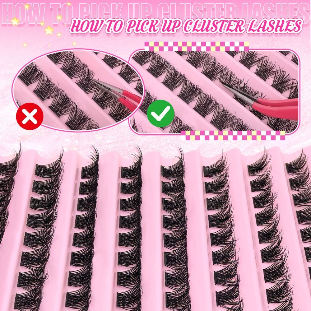 ナチュラルルックつけまつげ ウィスピー風 ボンド＆シール D - Eyelash Extension Wispy Look のレビューと価格