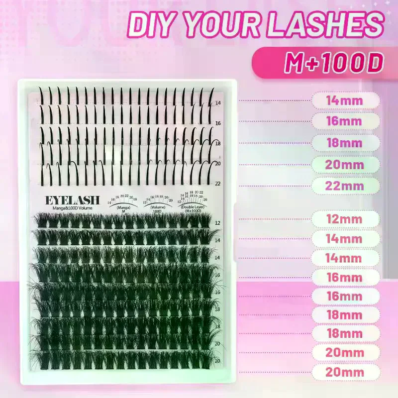 まつげクラスターキット まつげスパイク まつげクラスター ボ - Eyelash Extension Kits のレビューと価格