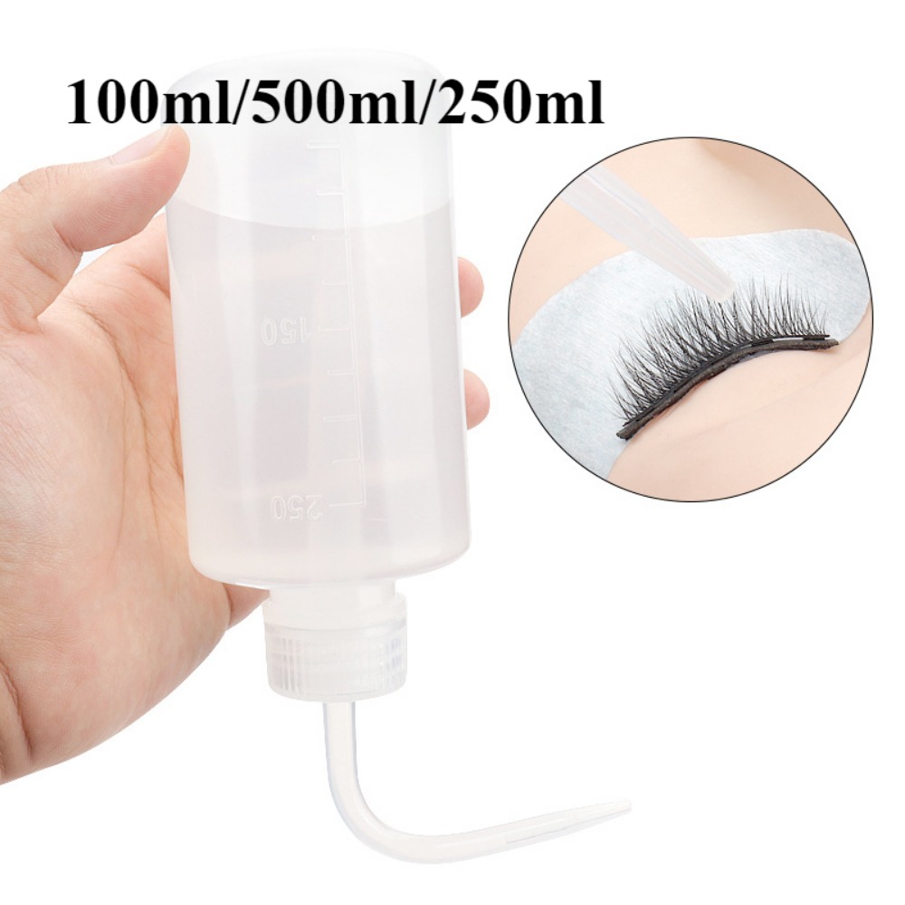 湾曲した注ぎ口付きのスクイーズチューブ,洗顔ボトル,眉毛リム - Refill Eyelash Extension のレビューと価格