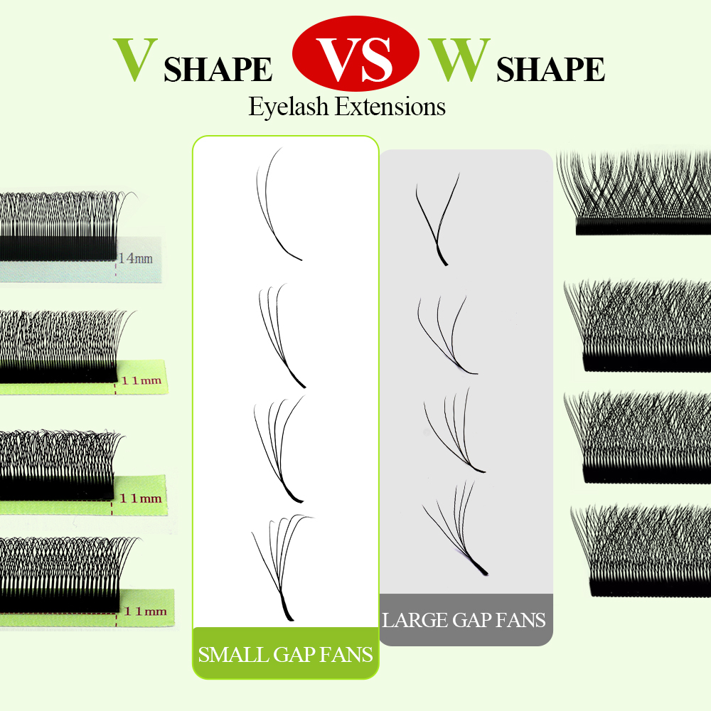 FADVAN V 字型ナロー YY/3D/4D/5D W ま - Eyelash Extension Logo のレビューと価格