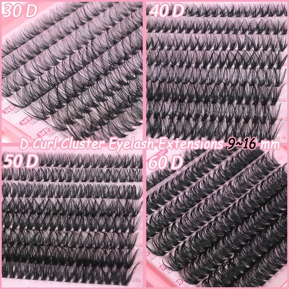 ナチュラルルックつけまつげ 3Dボリューム ウィスピー風 D - Eyelash Extension Volume Styles のレビューと価格