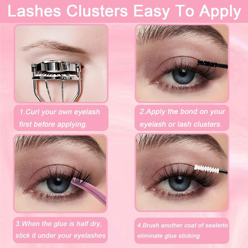 ナチュラルルックつけまつげ 3Dボリューム ウィスピー風 D - Eyelash Extension Volume Styles のレビューと価格
