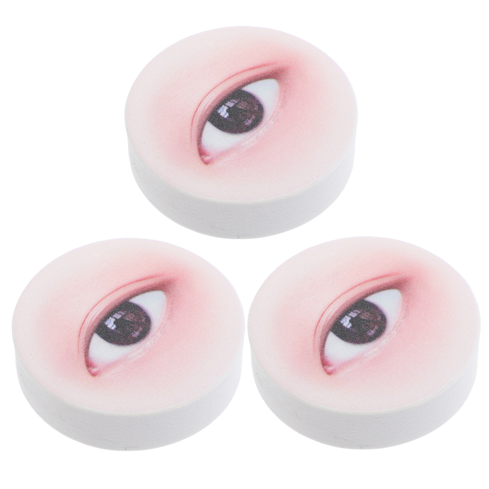 3個入りまつげエクステ練習ボード ブラック 再利用可能 まつ - Eyelash Extension Kits のレビューと価格