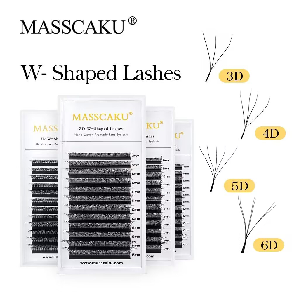 ブルームの形をしたつけまつげ,3d c/d,新しいボリューム - Eyelash Extension Volume Styles のレビューと価格