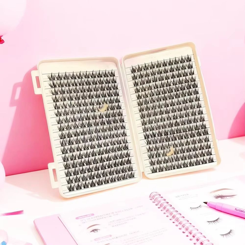 ナチュラルルックつけまつげ　ウィスピー風クラスターデザイン　 - Eyelash Extension Wispy Look のレビューと価格