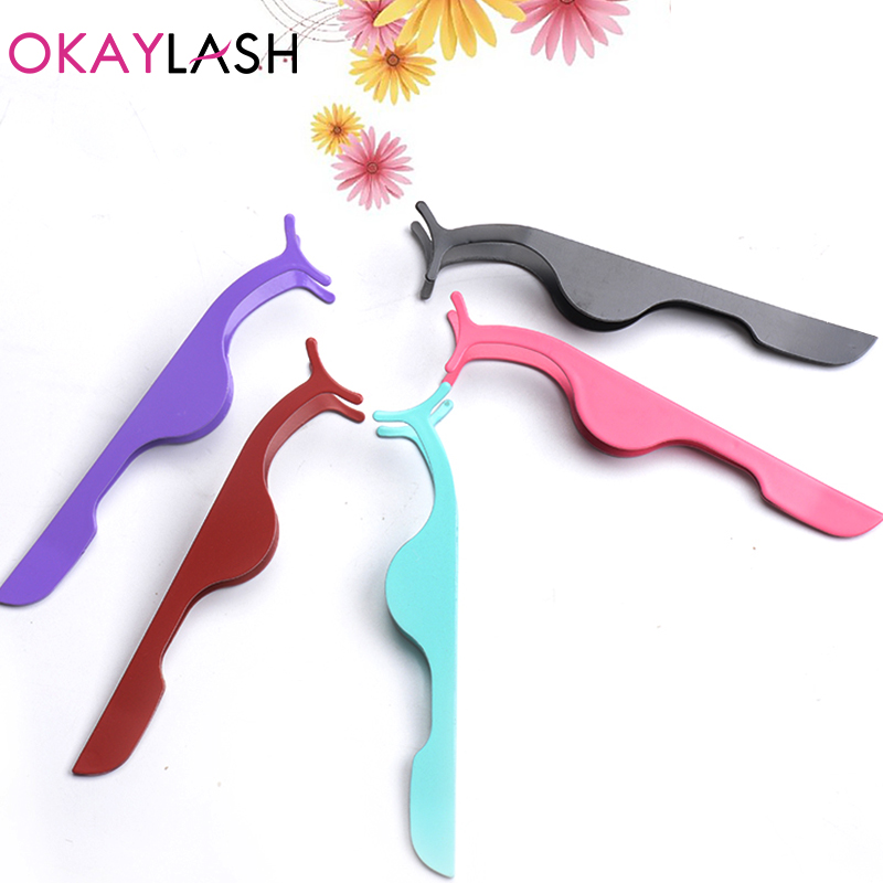 Okaylashステンレスゴールドつけまつげピンセットローズ - Eyelash Extension Logo のレビューと価格